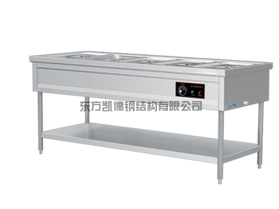 东方凯德不锈钢保温售饭台